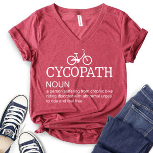 Cycopath T-Shirt V-Neck for Women