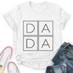 dada t shirt for women white