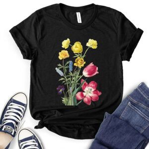 Flower Botanical T-Shirt for Women 2