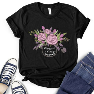 Happiness is Being A Grammy T-Shirt for Women 2