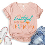 ıt-is-a-beautiful-day-for-learning-t-shirt-for-women-heather-peach