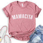 mamacita t shirt heather mauve