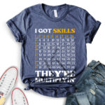 math-t-shirt-for-women-heather-navy