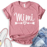 mimi t shirt for women heather mauve