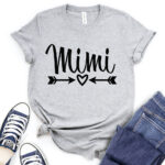 mimi t shirt heather light grey