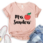 mrs-sanders-apple-t-shirt-v-neck-for-women-heather-peach