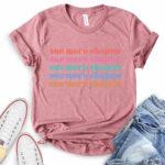 one more chapter t shirt for women heather mauve