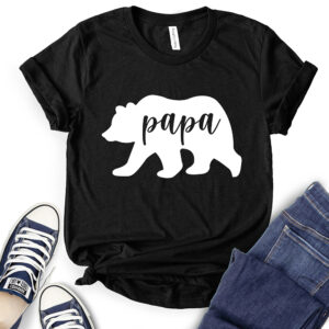 Papa Bear T-Shirt for Women 2