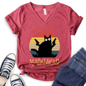 Pew Pew Madafakas T-Shirt V-Neck for Women