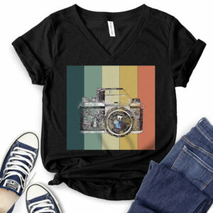 Photography T-Shirt V-Neck for Women 2