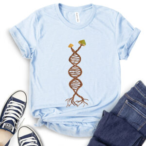 Pick Mushroom DNA Mycology T-Shirt 2