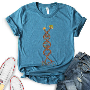 Pick Mushroom DNA Mycology T-Shirt for Women