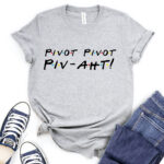 pivot pivot piv aht t shirt for women heather light grey