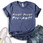 pivot pivot piv aht t shirt for women heather navy