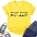 pivot pivot piv aht t shirt for women yellow
