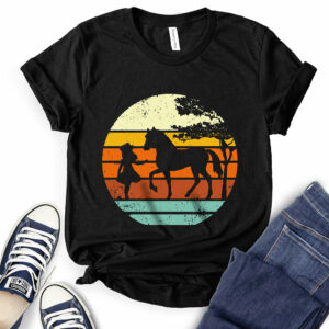 Retro Horse T-Shirt for Women 2
