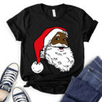 santa-t-shirt-for-women-black
