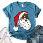 santa-t-shirt-for-women-heather-deep-teal
