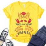 scandinav-t-shirt-for-women-yellow