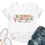school-counselor-v-neck-t-shirt-for-women-heather-white