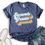 second-grade-aged-t-shirt-for-women-heather-navy