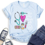 she works willingly with her hands proverbs 3113 t shirt baby blue