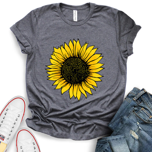 sunflower t shirt heather dark grey