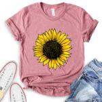 sunflower t shirt heather mauve