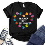 teacher-of-tiny-humans-t-shirt-black
