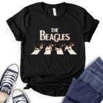 the beagles t shirt black