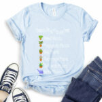things i do in my spare time plants t shirt baby blue