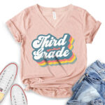 third-grade-t-shirt-v-neck-for-women-heather-peach