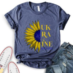 Ukraine No War T-Shirt for Women