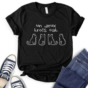 Un Deux Trios Cat T-Shirt for Women 2