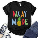 vacay mode t shirt black