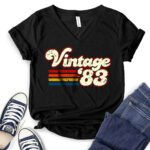vintage-1983-t-shirt-for-women-black