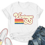 vintage-1983-t-shirt-for-women-white