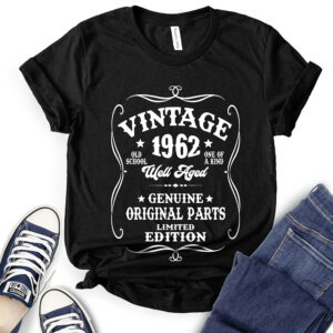 Vintage Well Aged 1962 T-Shirt for Women 2