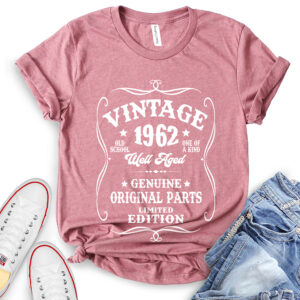 Vintage Well Aged 1962 T-Shirt for Women