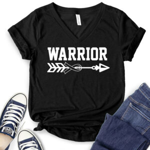 Warrior T-Shirt V-Neck for Women 2